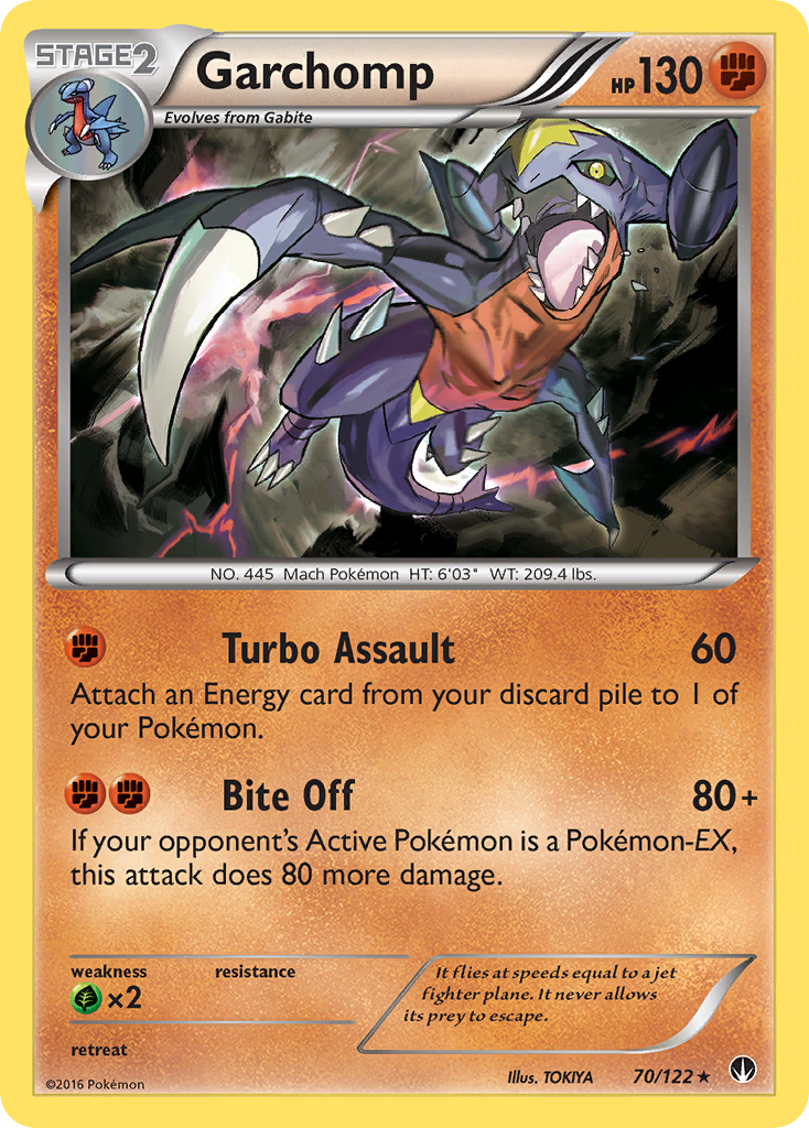 Garchomp 70 / 122