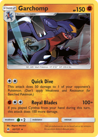 Garchomp 62 / 131