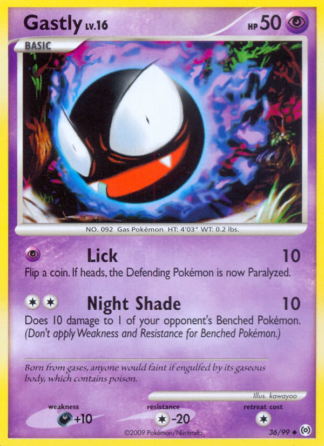 Gastly 36 / 99