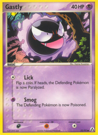 Gastly 52 / 92