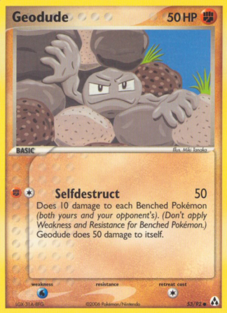 Geodude 53 / 92