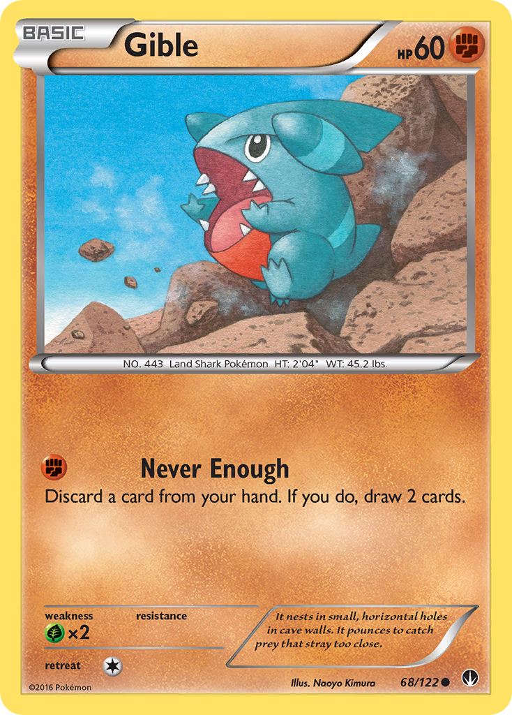 Gible 68 / 122