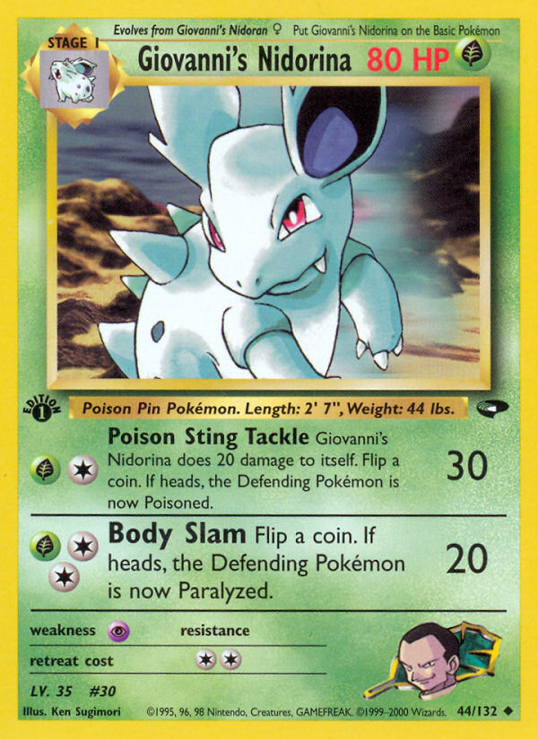 Giovanni's Nidorina 44 / 132