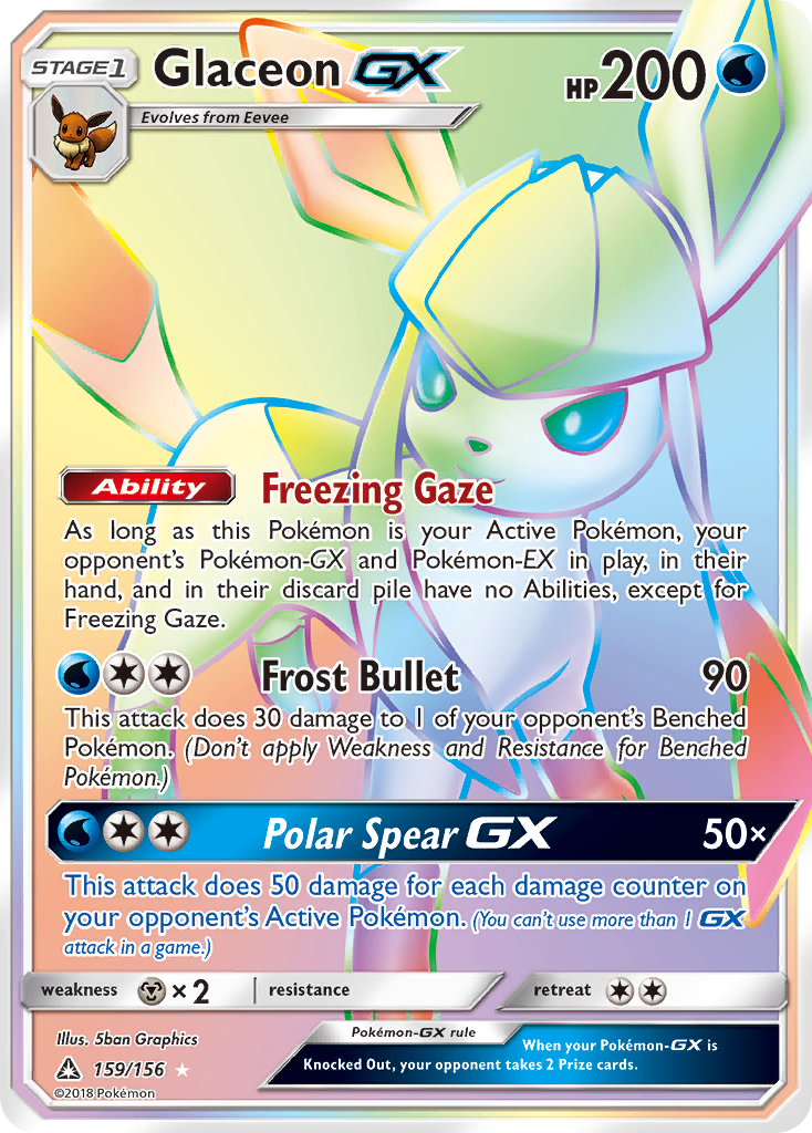 Glaceon-GX 159 / 156