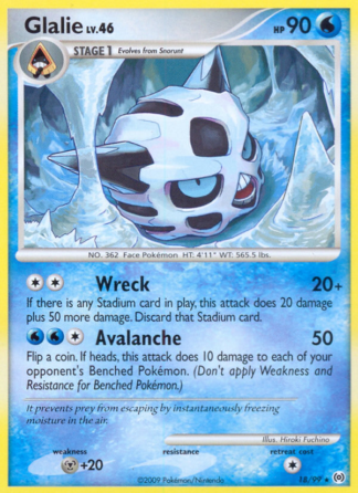 Glalie 18 / 99