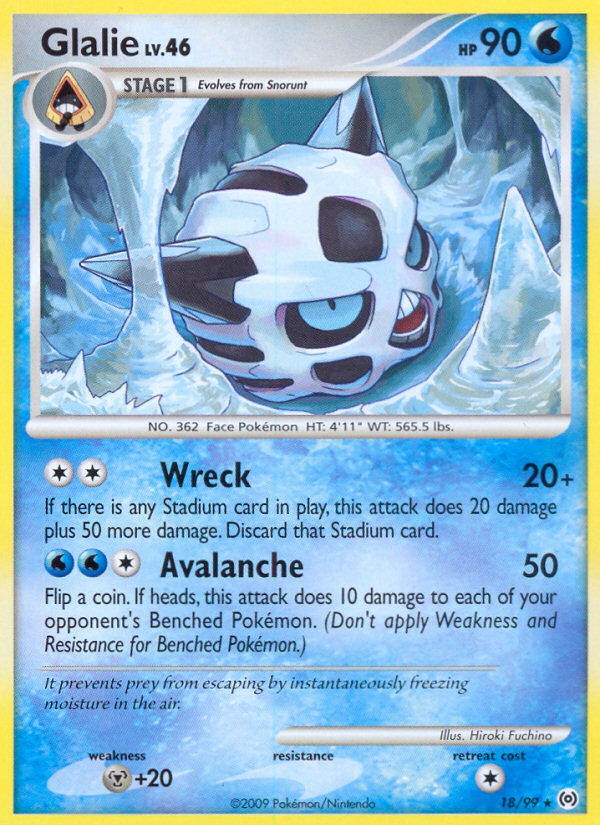 Glalie 18 / 99