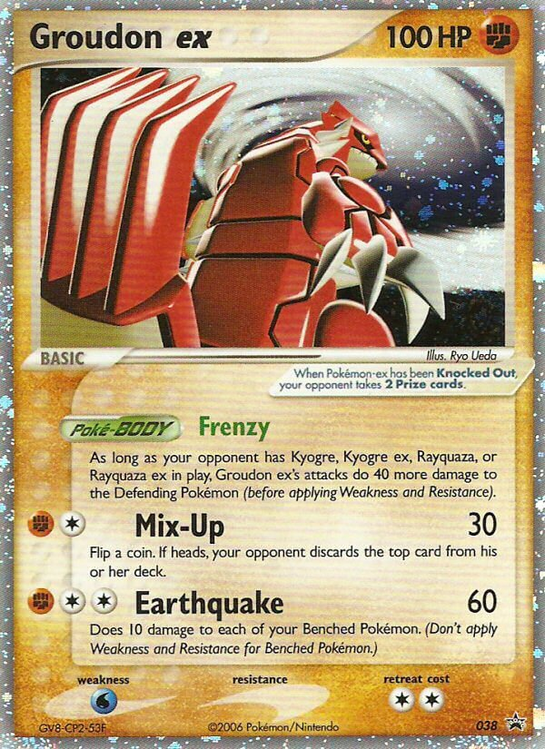 Groudon ex 38 / 40