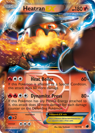 Heatran-EX 13 / 116