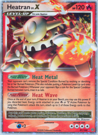Heatran LV.X 97 / 100