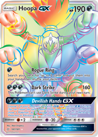 Hoopa-GX 187 / 181