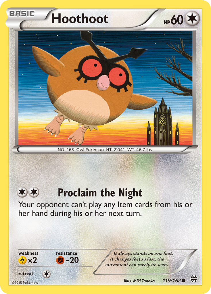 Hoothoot 119 / 162