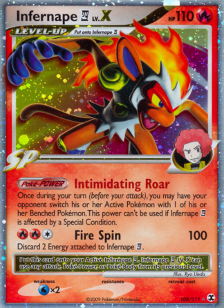 Infernape E4 LV.X 108 / 111