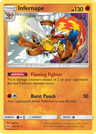 Infernape 59 / 131