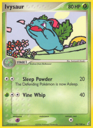 Ivysaur 34 / 100
