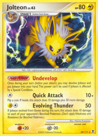 Jolteon 26 / 111