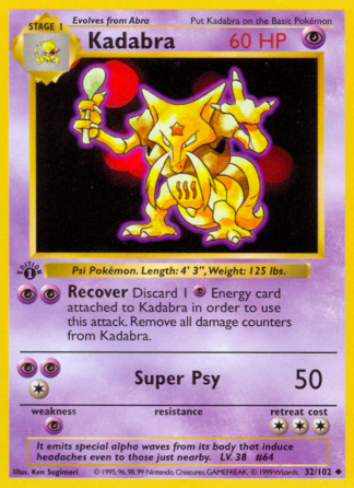 Kadabra 32 / 102