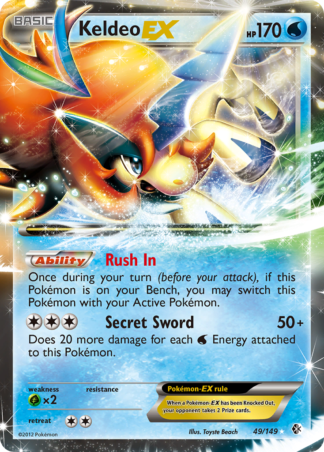 Keldeo-EX 49 / 149