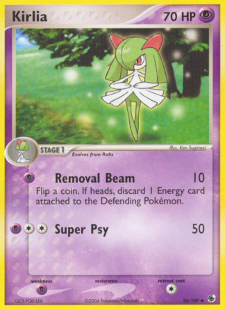 Kirlia 34 / 109
