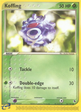 Koffing 54 / 109