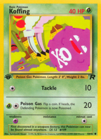 Koffing 58 / 82