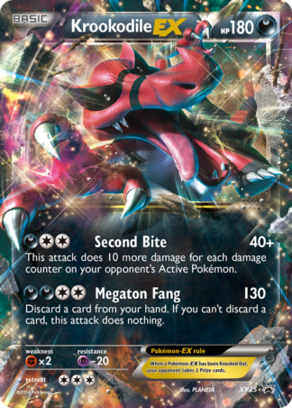 Krookodile-EX XY25 / 211