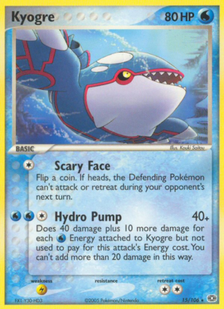 Kyogre 15 / 106