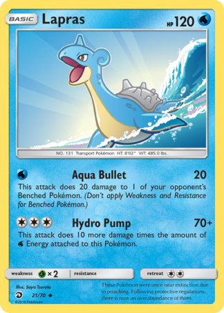 Lapras 21 / 70