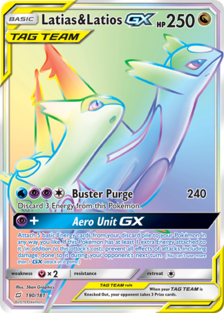 Latias & Latios-GX 190 / 181