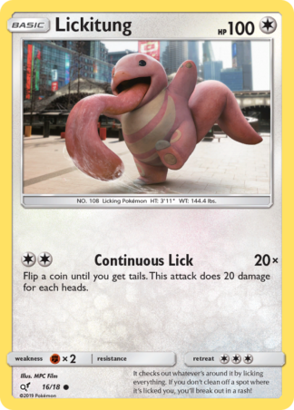 Lickitung 16 / 18