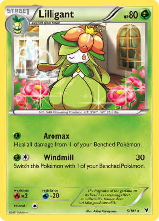 Lilligant 5 / 101