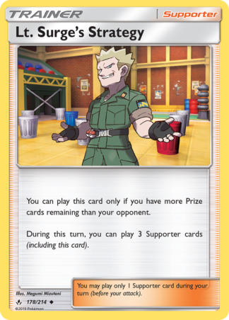 Lt. Surge's Strategy 178 / 214