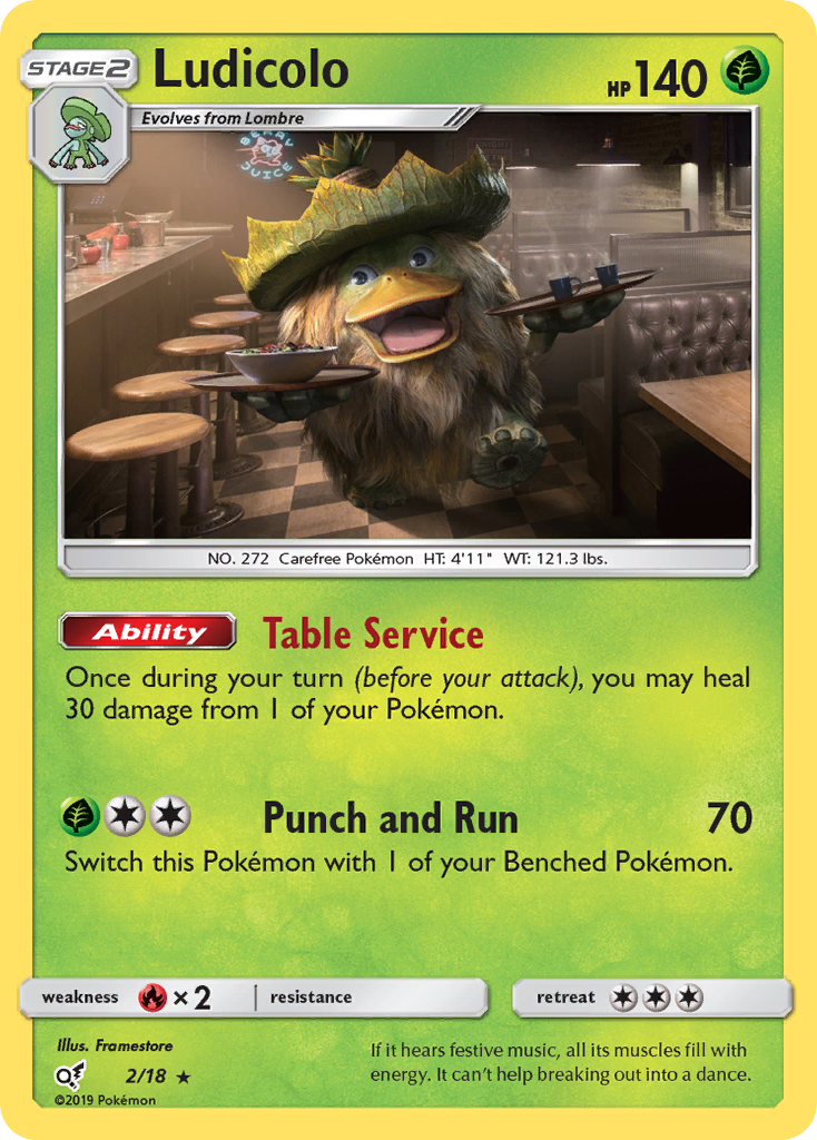 Ludicolo 2 / 18