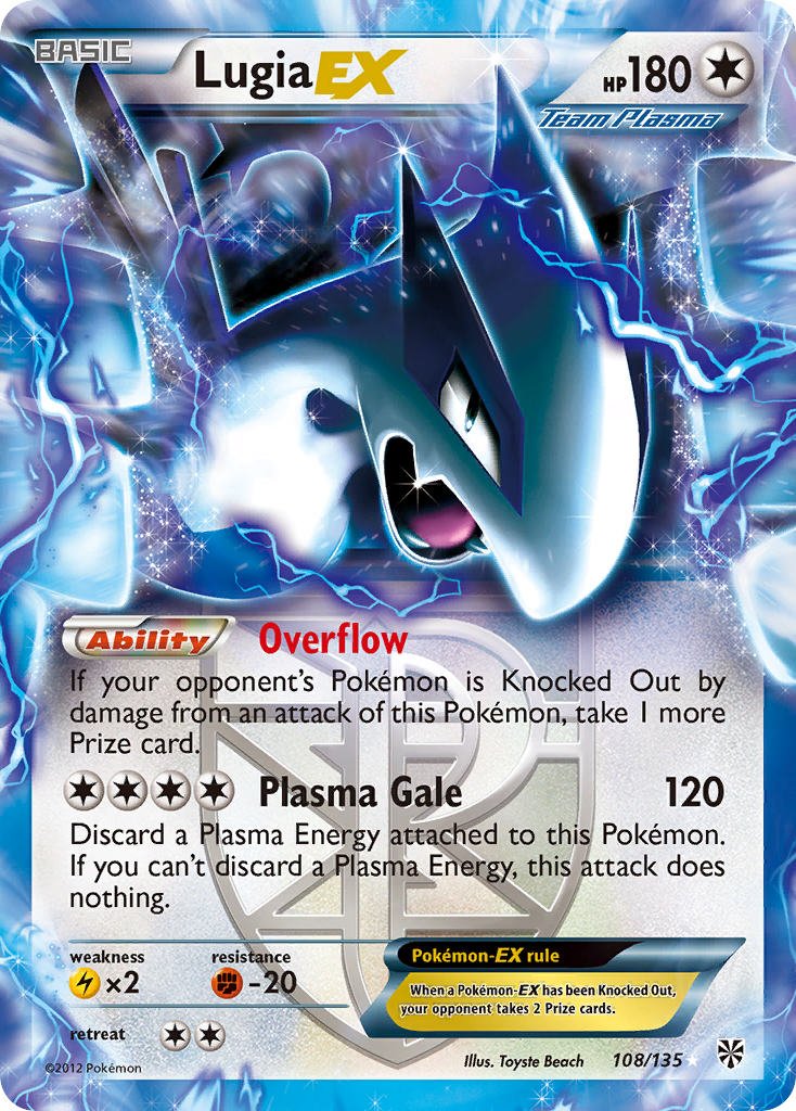 Lugia-EX 108 / 135