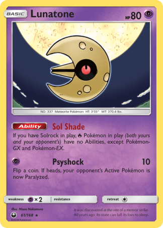 Lunatone 61 / 168