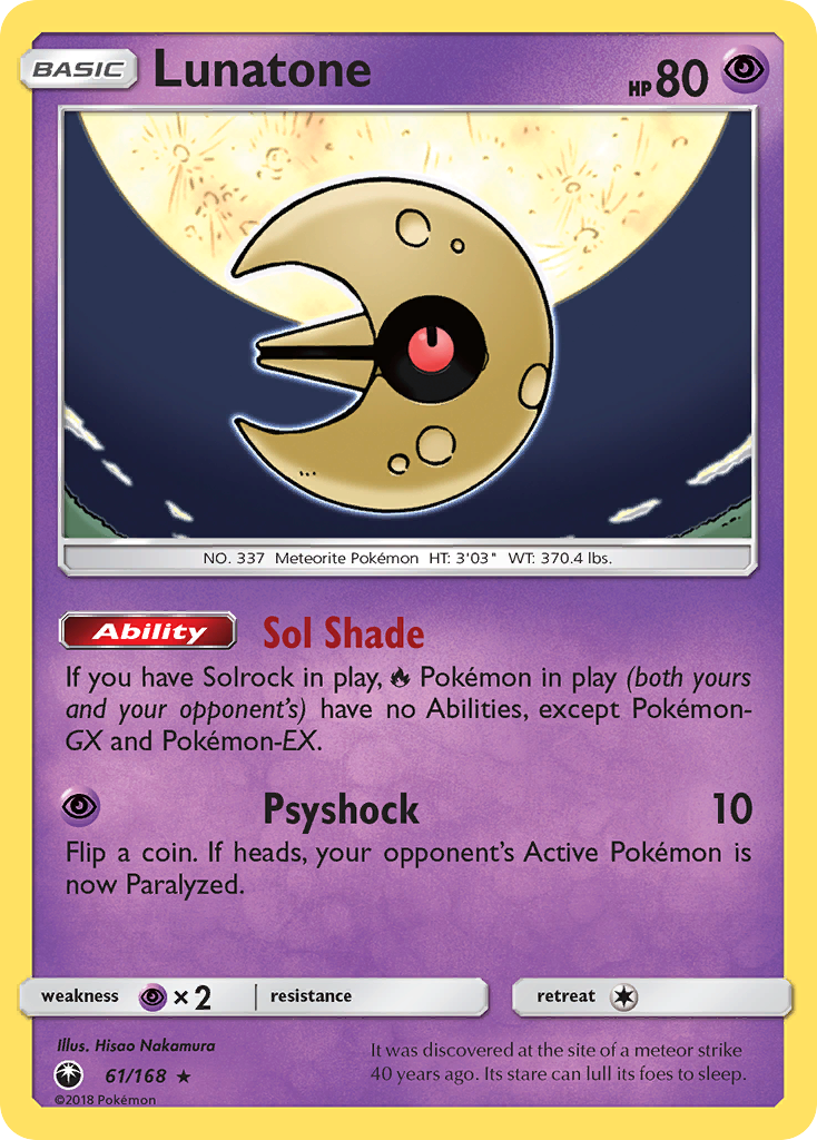 Lunatone 61 / 168