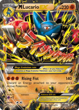 M Lucario-EX 55 / 111