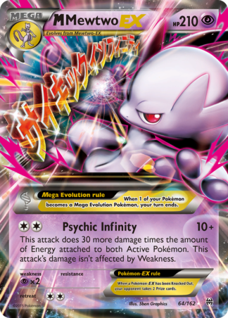 M Mewtwo-EX 64 / 162