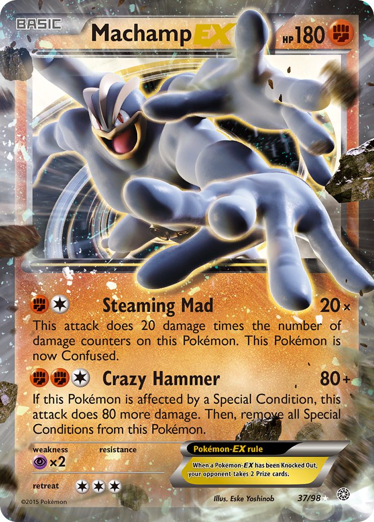 Machamp-EX 37 / 98
