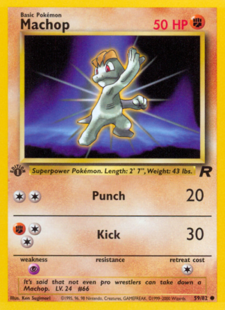 Machop 59 / 82