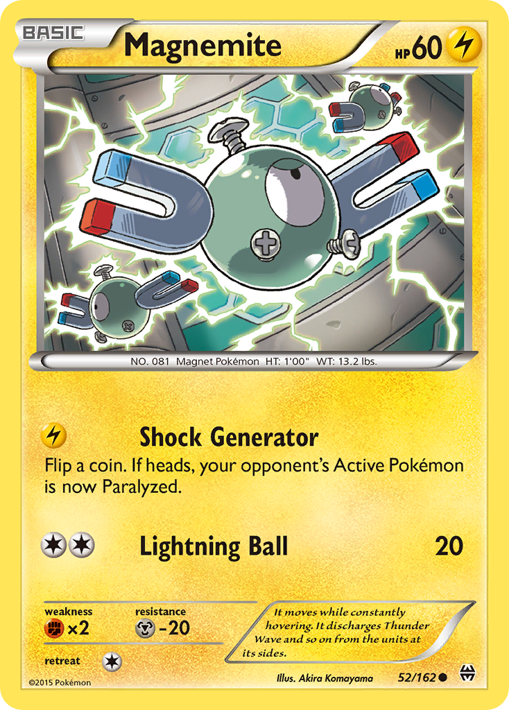 Magnemite 52 / 162