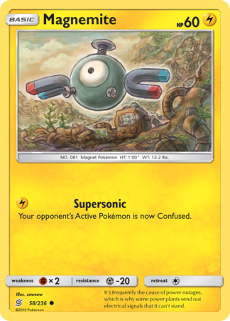 Magnemite 58 / 236
