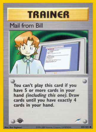 Mail from Bill 105 / 105
