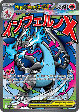 Mega Charizard X ex 23