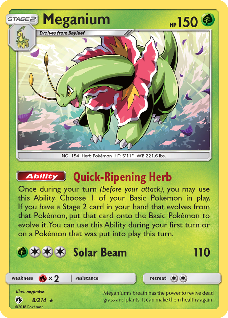 Meganium 8 / 214
