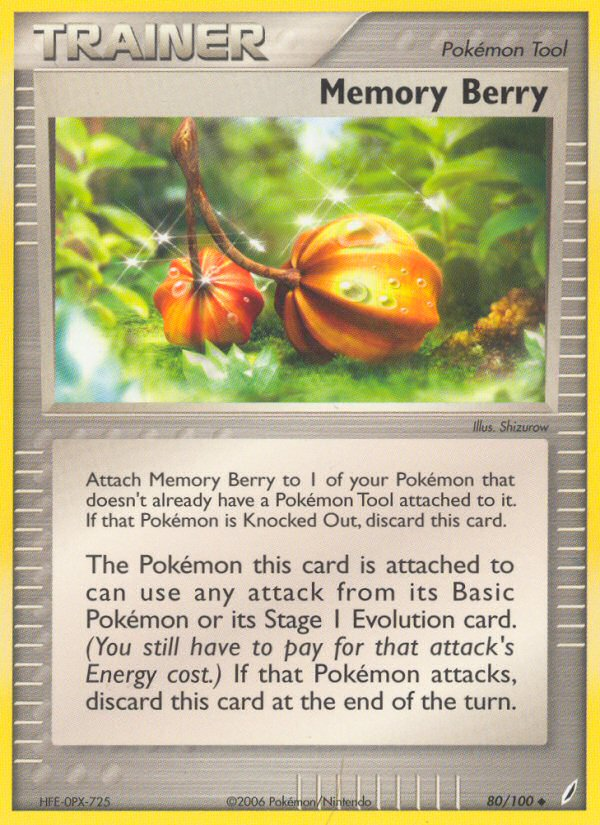Memory Berry 80 / 100