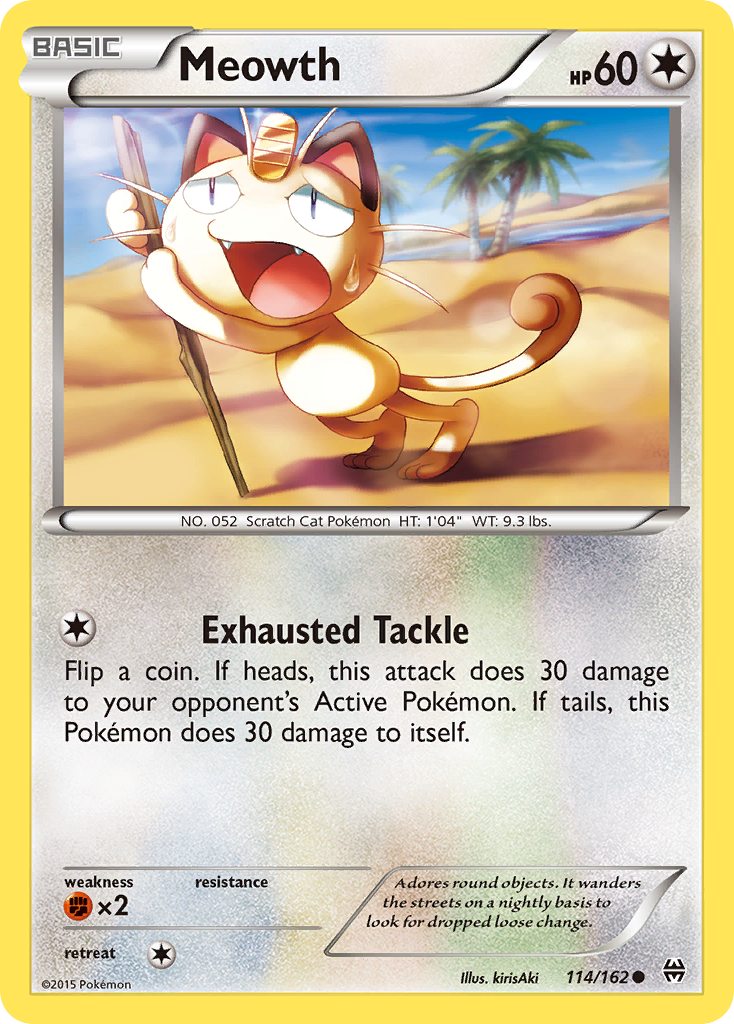 Meowth 114 / 162