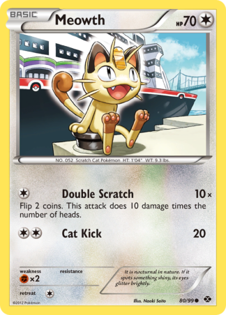 Meowth 80 / 99