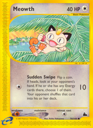 Meowth 78 / 144