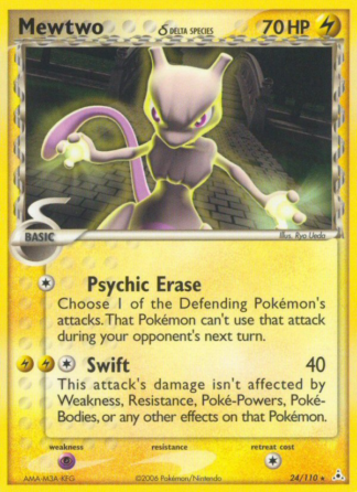 Mewtwo δ 24 / 110