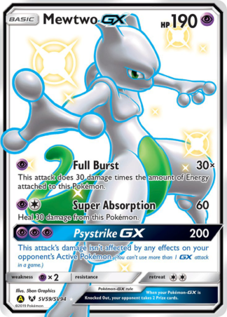 Mewtwo-GX SV59 / 68